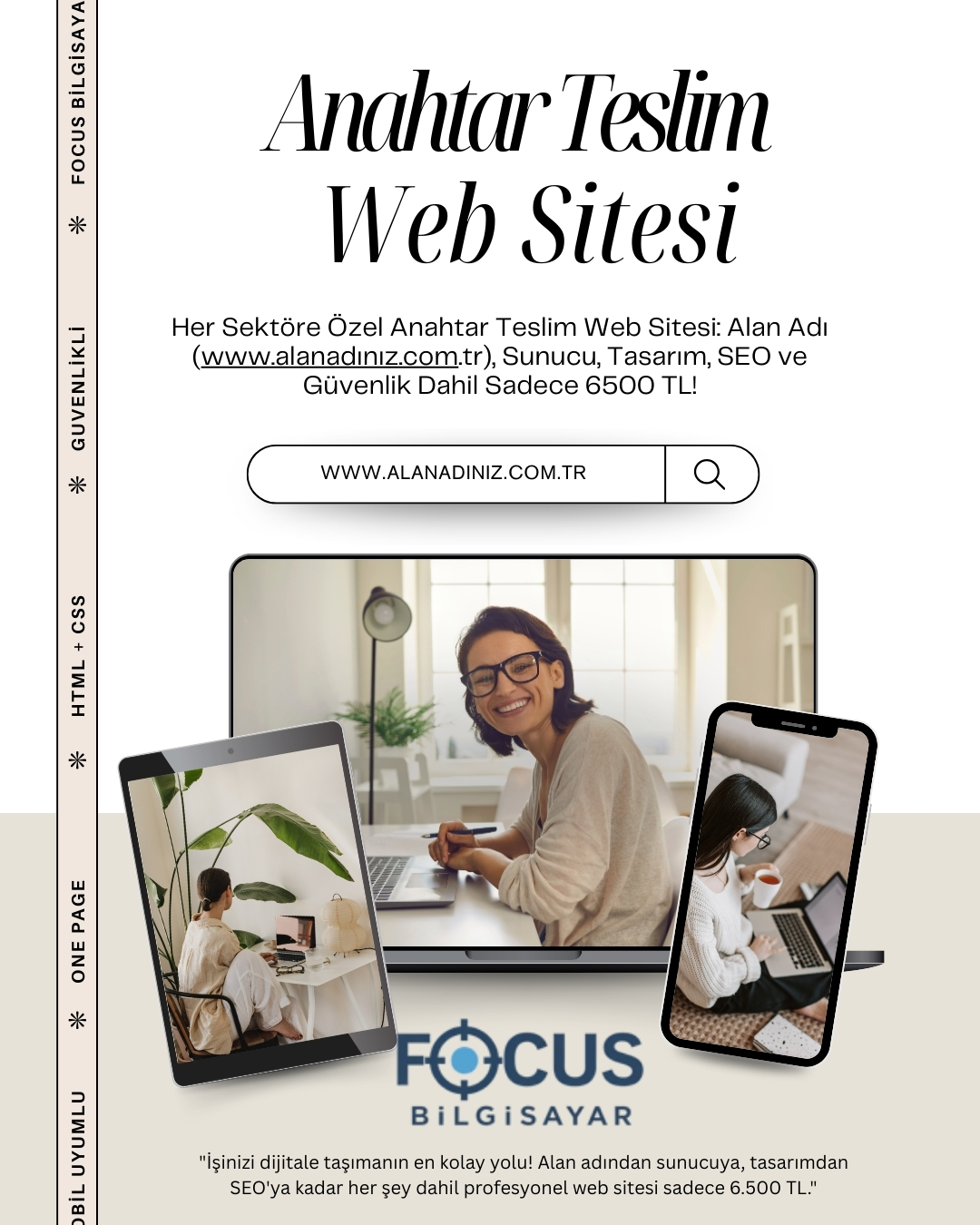 Balıkesir Web Tasarım Kampanyası Focus Bilgisayar